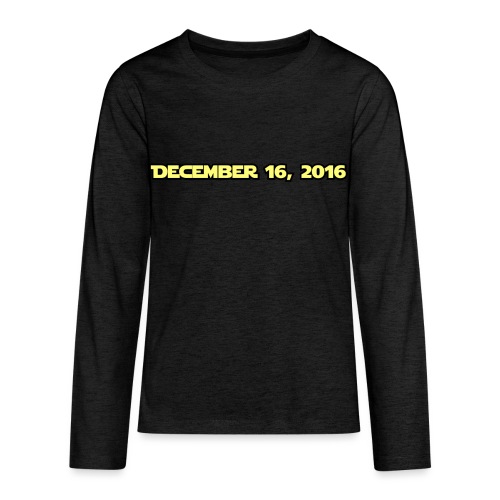 Rogue One Countdown Date - Kids' Premium Long Sleeve T-Shirt