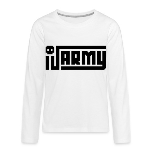 iJustine - iJ Army Logo - Kids' Premium Long Sleeve T-Shirt