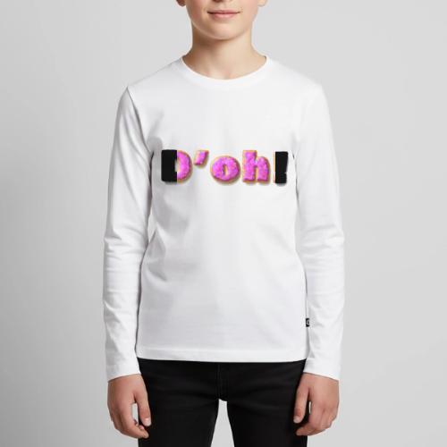 Homer Simpson D'oh! - Kids' Premium Long Sleeve T-Shirt