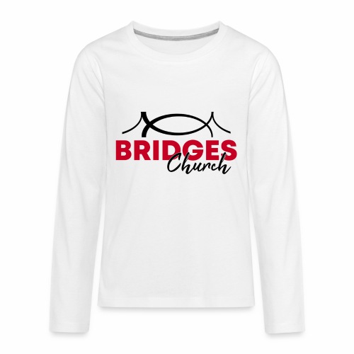 Bridges Logo Large - Kids' Premium Long Sleeve T-Shirt