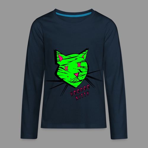 Voodoo Kitty - Kids' Premium Long Sleeve T-Shirt