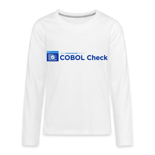 COBOL Check - Kids' Premium Long Sleeve T-Shirt