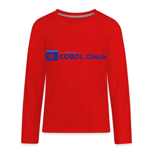 COBOL Check - Kids' Premium Long Sleeve T-Shirt