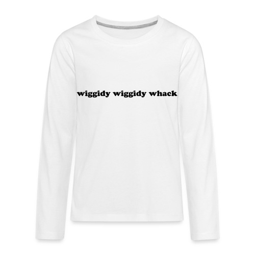 Wiggidy Whack - Kids' Premium Long Sleeve T-Shirt