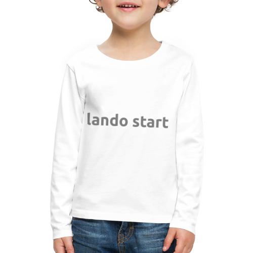lando start - Kids' Premium Long Sleeve T-Shirt