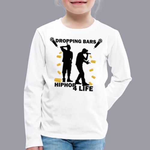 DROPPING BARS - Kids' Premium Long Sleeve T-Shirt