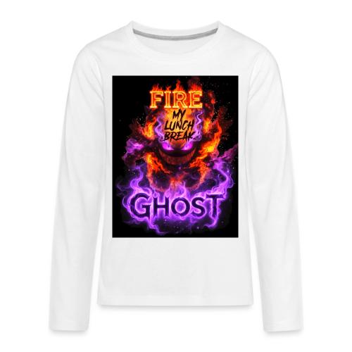 FIRE GHOST 26 - Kids' Premium Long Sleeve T-Shirt