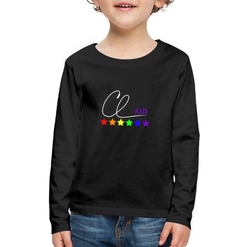 CL KID Logo (Pride) - Kids' Premium Long Sleeve T-Shirt