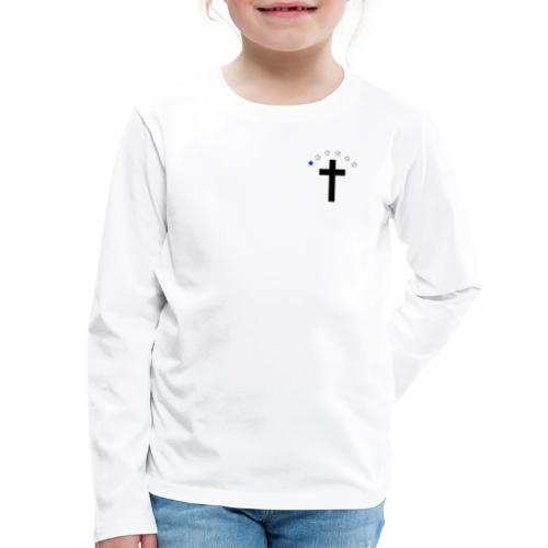 Faith KID Cross Logo - Kids' Premium Long Sleeve T-Shirt