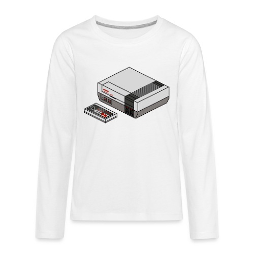 Retro Game Console Pixled - Kids' Premium Long Sleeve T-Shirt