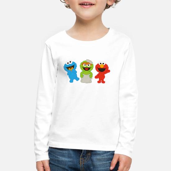 Sesame Street Girls Outfit Set - Long Sleeve Shirt & Pants With Elmo & Friends