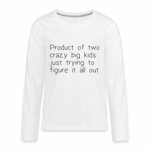 The product - Kids' Premium Long Sleeve T-Shirt