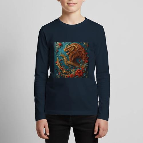 Fantasy souvenirs, regional Mexican designs - Kids' Premium Long Sleeve T-Shirt
