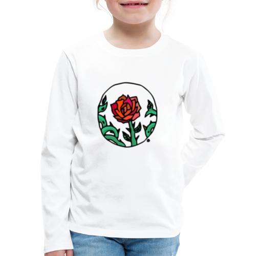 Rose Cameo - Kids' Premium Long Sleeve T-Shirt