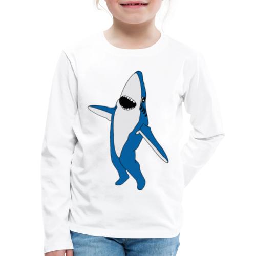 Dancing Shark! - Kids' Premium Long Sleeve T-Shirt