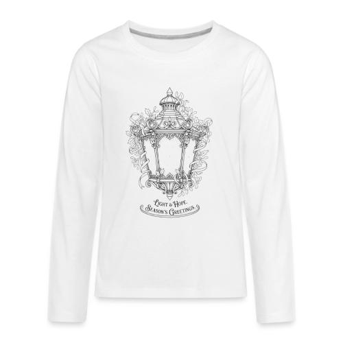 Victorian Lantern T-Shirt - Kids' Premium Long Sleeve T-Shirt
