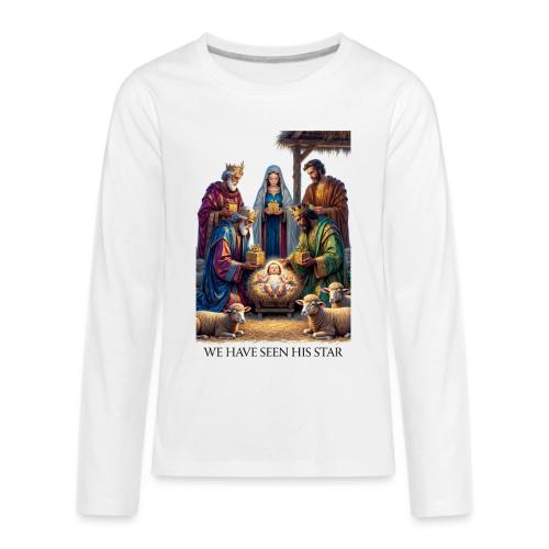 Three Wise Men T-Shirt - Kids' Premium Long Sleeve T-Shirt