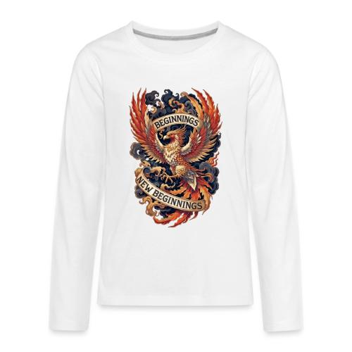 Phoenix New Year T-Shirt - Kids' Premium Long Sleeve T-Shirt