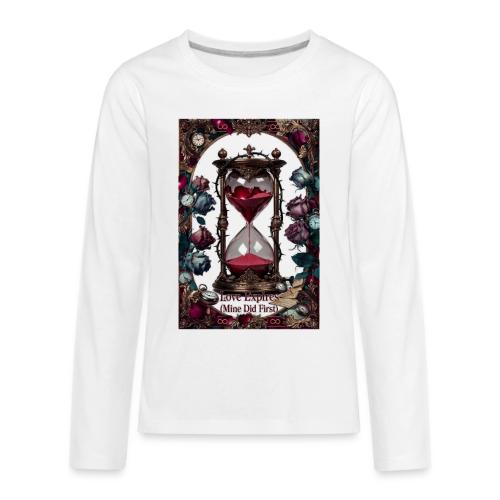 Love Expires (Mine Did First) T-Shirt - Kids' Premium Long Sleeve T-Shirt