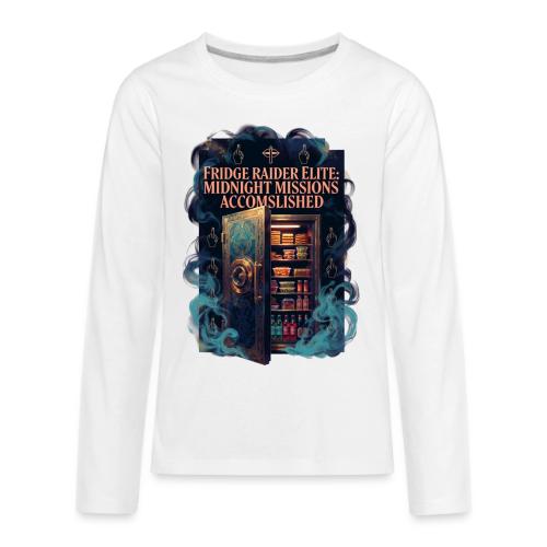 Fridge Raider Elite T Shirt - Kids' Premium Long Sleeve T-Shirt