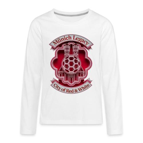 Munich Pride Fan T Shirt, Football City Pride Gift - Kids' Premium Long Sleeve T-Shirt