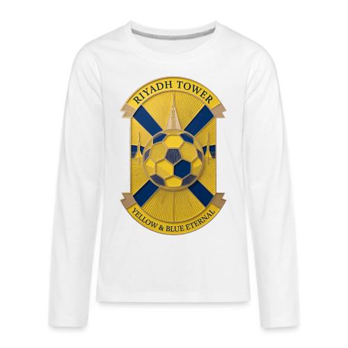 Riyadh Tower T Shirt, Football City Pride Gift - Kids' Premium Long Sleeve T-Shirt