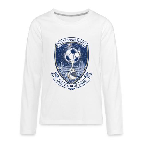Iconic North London Soccer Emblem Art Print - Kids' Premium Long Sleeve T-Shirt