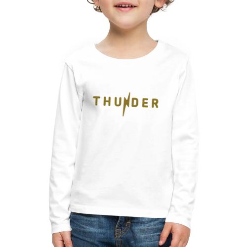 THUNDER - Kids' Premium Long Sleeve T-Shirt