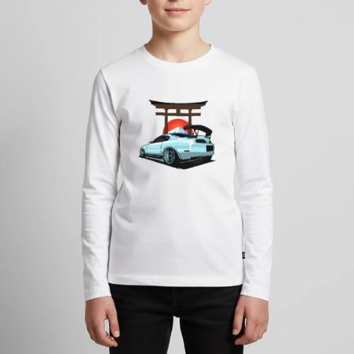 SUPRA 2JZ MARK 4 MK4 2JZ GTE TURBO JDM A80 - Kids' Premium Long Sleeve T-Shirt