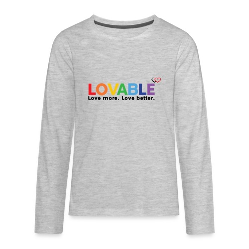 Loveable - Kids' Premium Long Sleeve T-Shirt