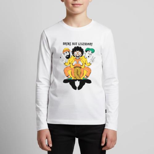 Legendary Broke Crew Retro - Kids' Premium Long Sleeve T-Shirt