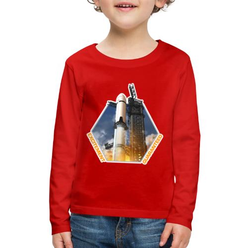 Starship HLS - Excitement Guaranteed - Kids' Premium Long Sleeve T-Shirt