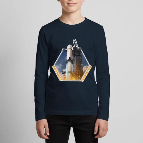 Starship HLS - Excitement Guaranteed - Kids' Premium Long Sleeve T-Shirt
