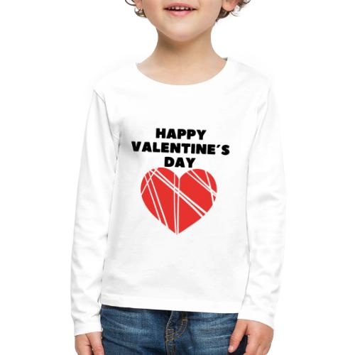 Valentine's Day Fashion February 14, Love Day. - Kids' Premium Long Sleeve T-Shirt