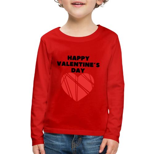 Valentine's Day Fashion February 14, Love Day. - Kids' Premium Long Sleeve T-Shirt
