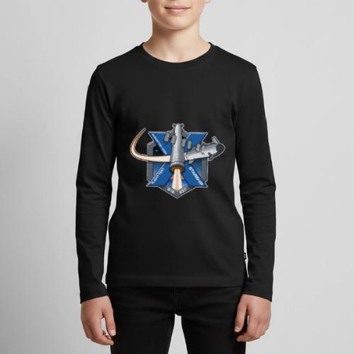 Starship Flight 10 Patch - Kids' Premium Long Sleeve T-Shirt