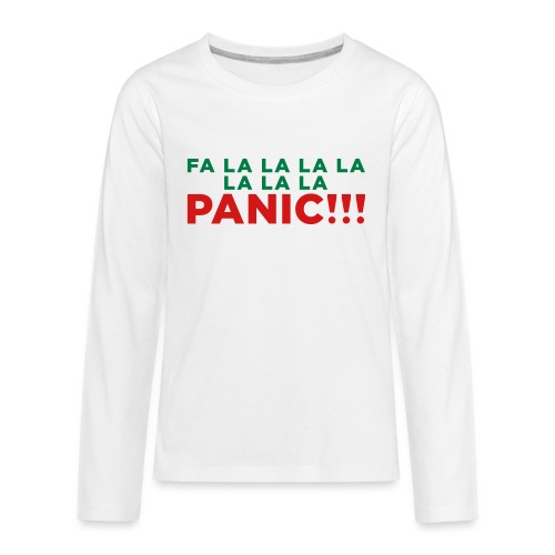 Anxiety Christmas - Kids' Premium Long Sleeve T-Shirt