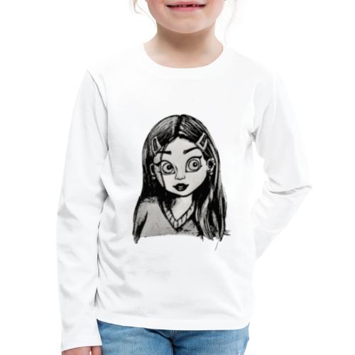 T-short Girl - Kids' Premium Long Sleeve T-Shirt
