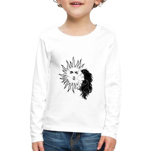 Mystical Girl & Sun - Kids' Premium Long Sleeve T-Shirt