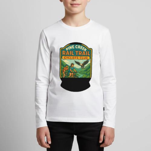 Pine Creek Rail Trail - Kids' Premium Long Sleeve T-Shirt