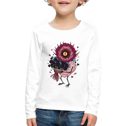 Gothic Valentine Eldritch Bloom – Dark Rom - Kids' Premium Long Sleeve T-Shirt