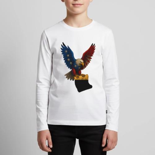 Bill of Rights Bald Eagle - Kids' Premium Long Sleeve T-Shirt