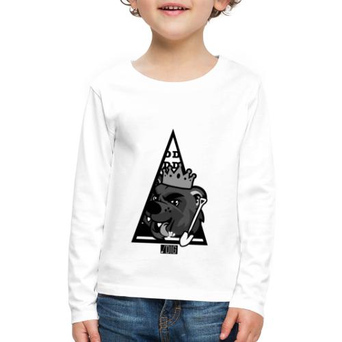 ReDesign - King Hairy Dig - Kids' Premium Long Sleeve T-Shirt