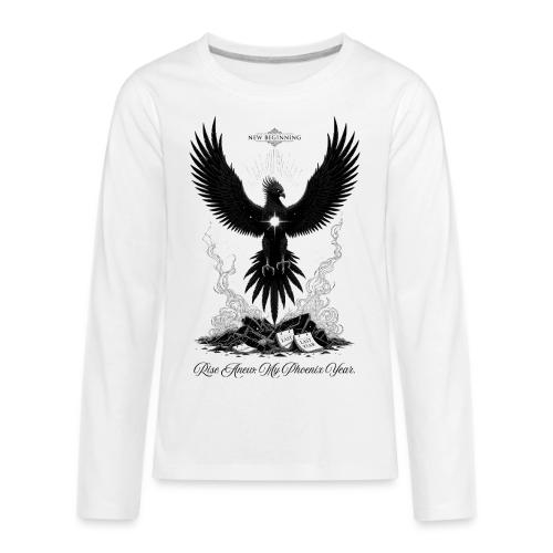 The Phoenix of Renewal T-Shirt - Kids' Premium Long Sleeve T-Shirt