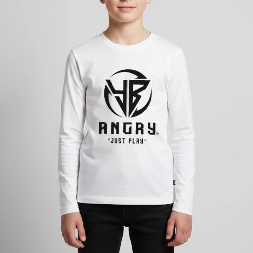 YBAngry Badge of Peace - Kids' Premium Long Sleeve T-Shirt