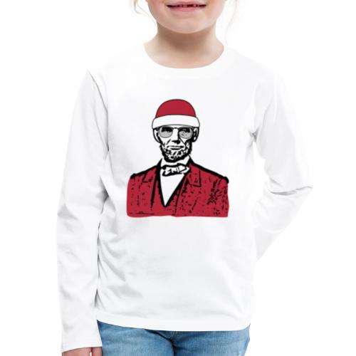 Hip Abraham Lincoln - Kids' Premium Long Sleeve T-Shirt