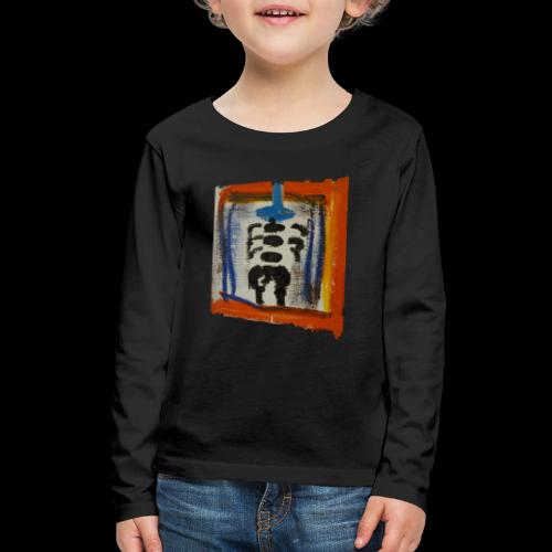 A TOUCH of ART! Unique STREET ART - like Basquiat! - Kids' Premium Long Sleeve T-Shirt