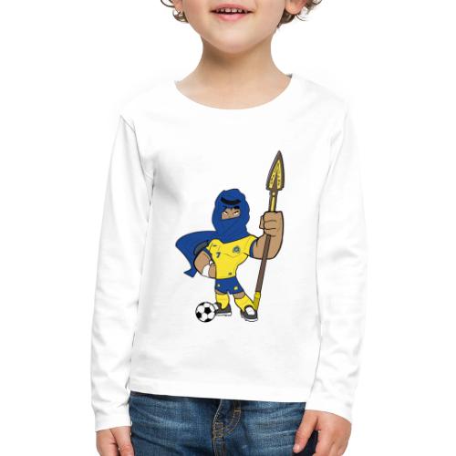 Al Nassr design - Kids' Premium Long Sleeve T-Shirt