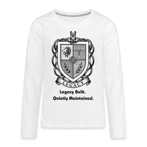 Quiet Luxury T-Shirt, Sweatshirt, & Poster - Kids' Premium Long Sleeve T-Shirt