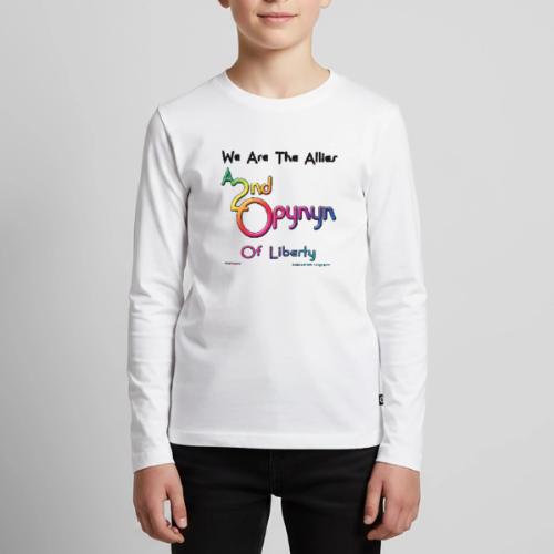 Allies of Liberty are Everywhere (Front/Back) - Kids' Premium Long Sleeve T-Shirt